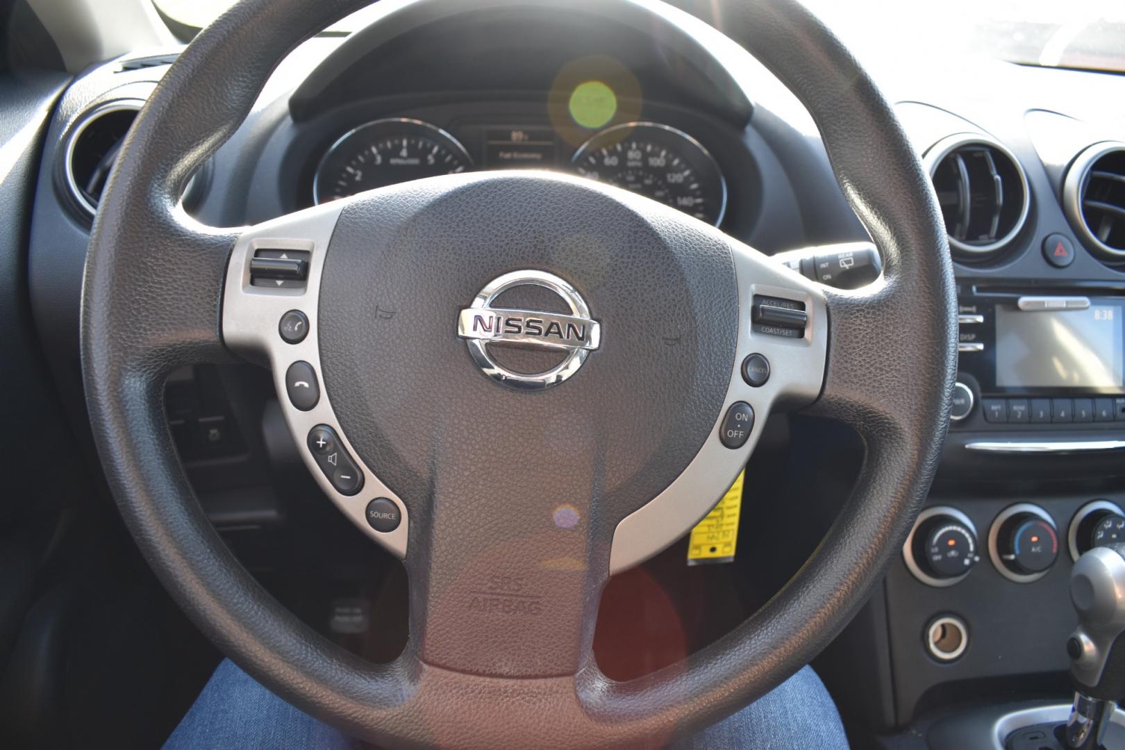 2013 Black /Black Nissan Rogue S 2WD (JN8AS5MT2DW) with an 2.5L L4 DOHC 16V engine, Continuously Variable Transmission transmission, located at 5925 E. BELKNAP ST., HALTOM CITY, TX, 76117, (817) 834-4222, 32.803799, -97.259003 - Photo#11