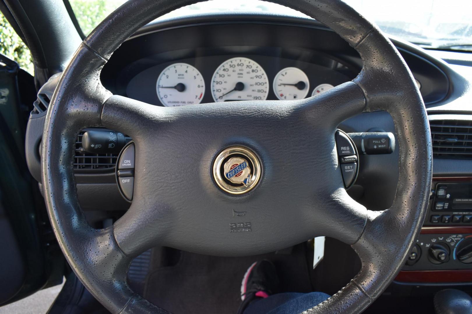 2000 Green /Tan Chrysler Sebring JXi (3C3EL55H7YT) with an 2.5L V6 SOHC 24V engine, 4-Speed Automatic Overdrive transmission, located at 5925 E. BELKNAP ST., HALTOM CITY, TX, 76117, (817) 834-4222, 32.803799, -97.259003 - Buying a 2000 Chrysler Sebring Limited can have several benefits, especially if you're looking for an affordable and stylish used car. Here are some key advantages: Affordability: The 2000 Sebring is typically available at a low price point, making it accessible for budget-conscious buyers. St - Photo#7