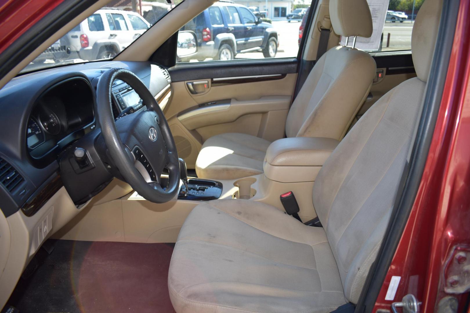 2011 Red /Gray Hyundai Santa Fe GLS 3.5 FWD (5XYZG4AG8BG) with an 3.5L V6 DOHC 24V engine, 6-Speed Automatic transmission, located at 5925 E. BELKNAP ST., HALTOM CITY, TX, 76117, (817) 834-4222, 32.803799, -97.259003 - The 2011 Hyundai Santa Fe GLS could be a solid option depending on your needs and preferences. Here's why you might consider buying it: 1. Affordability and Value Lower price: Being a 2011 model, you can often find it at a relatively low price compared to newer vehicles. This could offer great v - Photo#8