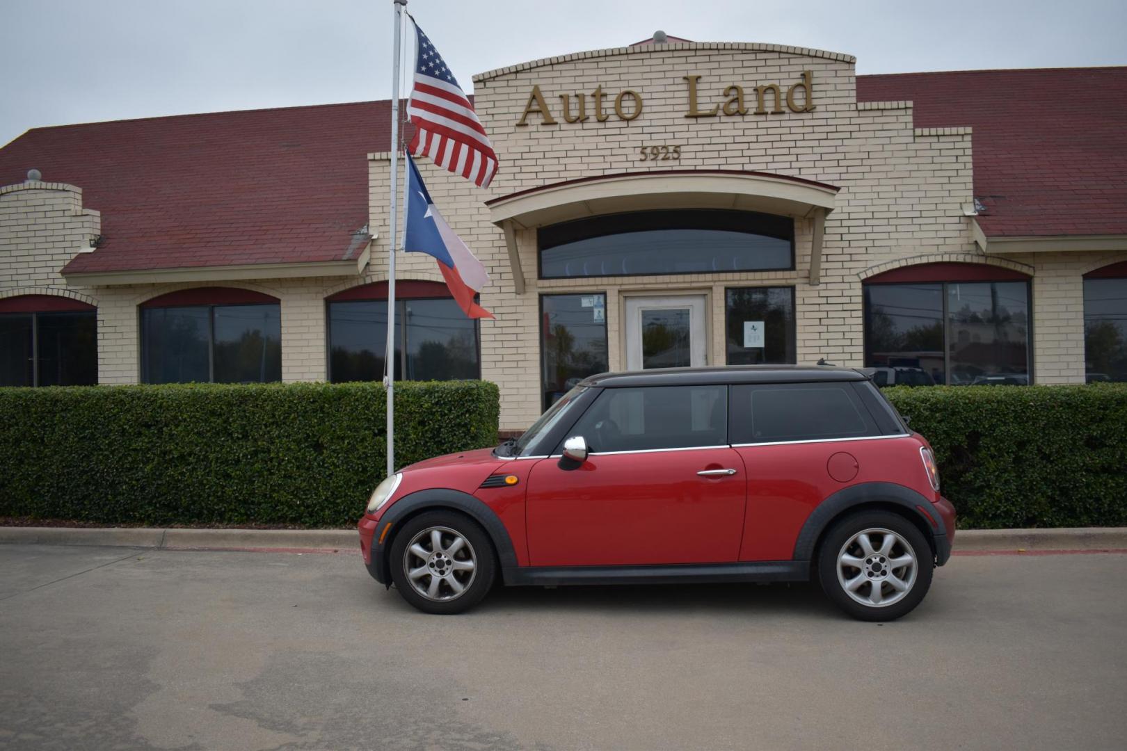 2010 Red /Black Mini Cooper Base (WMWMF3C58AT) with an 1.6L L4 DOHC 16V engine, 6 Speed AUTOMATIC transmission, located at 5925 E. BELKNAP ST., HALTOM CITY, TX, 76117, (817) 834-4222, 32.803799, -97.259003 - The 2010 Mini Cooper Base can be a great option if you're looking for a fun, stylish, and compact car. Here are some key reasons why you might consider purchasing a 2010 Mini Cooper Base: 1. Fun to Drive The Mini Cooper Base is renowned for its engaging driving experience. Its small size, nimble - Photo#0